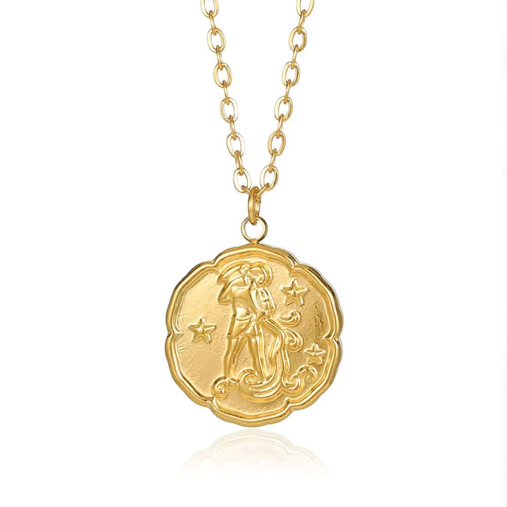 Kaia Constellation Coin Pendant | MSHSM