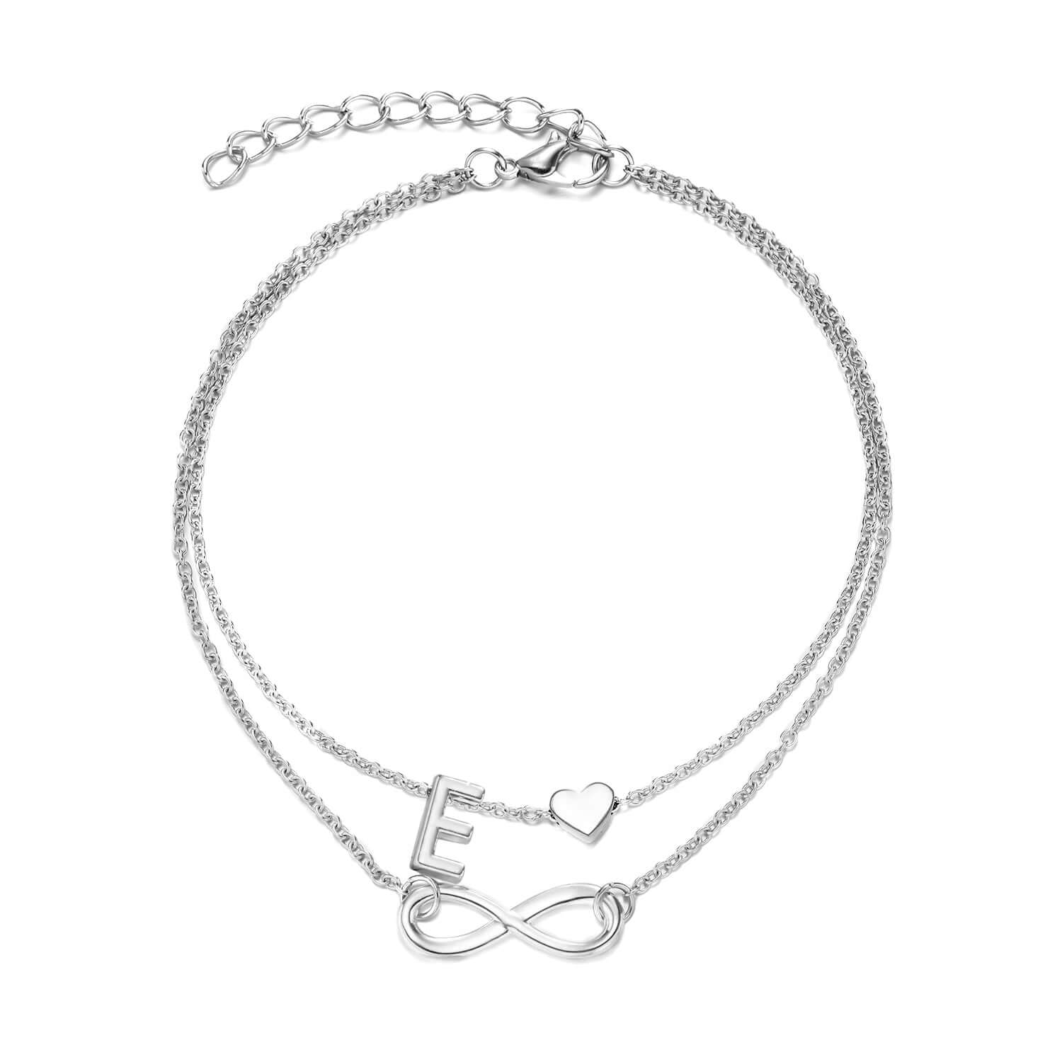 Avery Initial Letter Anklets | MSHSM