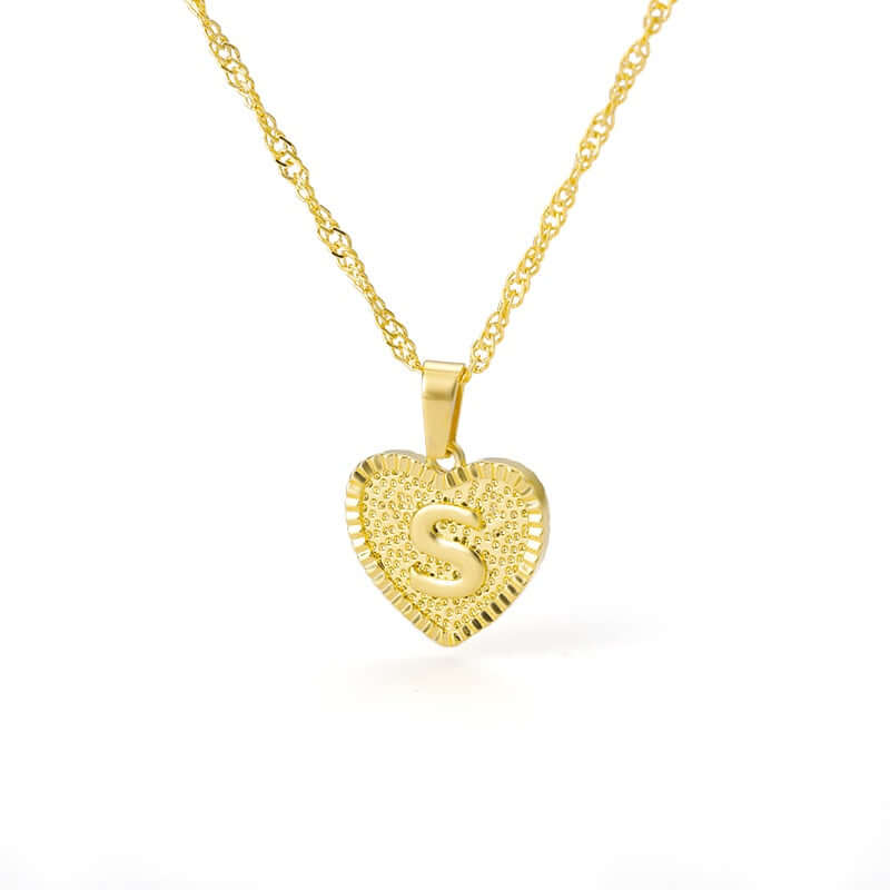 Alphabet Heart Chain Choker | MSHSM